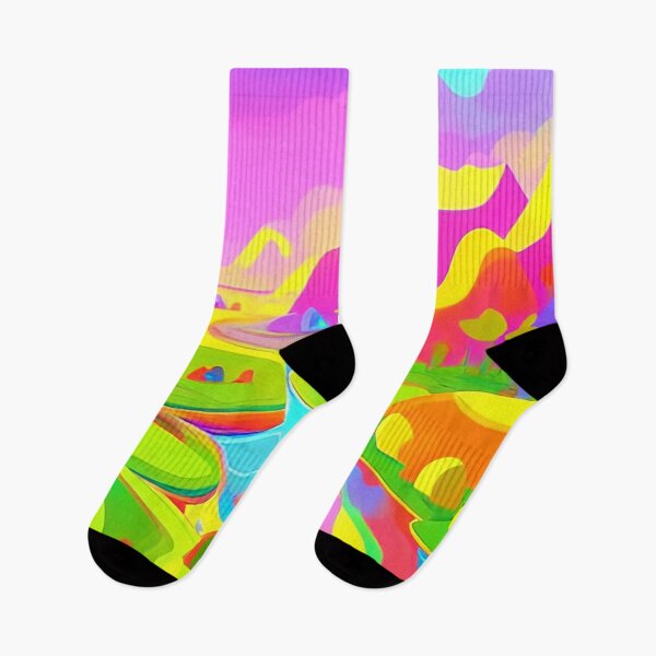 Item preview, Colorful surreal landscapes scenery with vibrant colors 55 designed and sold by vishalraifx.
