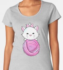Playful Kitten Women's Premium T-Shirt