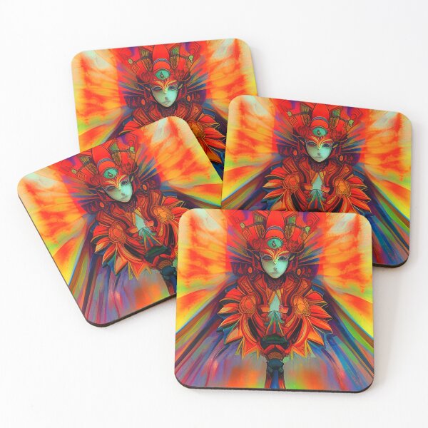 Item preview, Unique Colorful Abstract Person Artwork designed and sold by Neo-Expression.