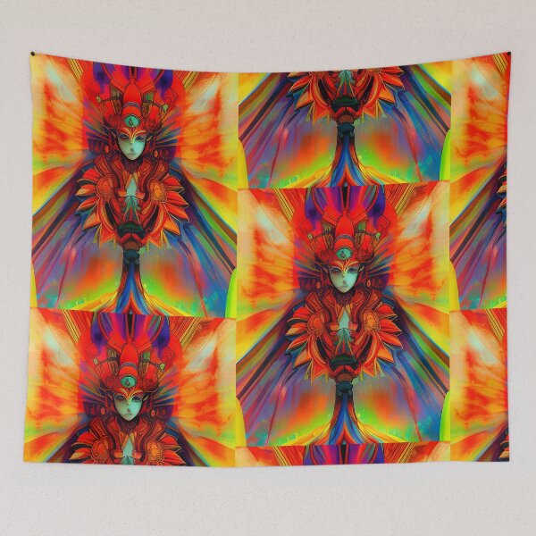 Item preview, Unique Colorful Abstract Person Artwork designed and sold by Neo-Expression.