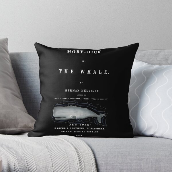 Moby Dick Pillows & Cushions for Sale
