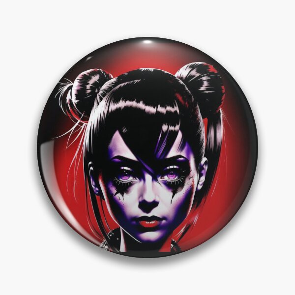 Item preview, Inkpunk girl artwork 6 designed and sold by PunkerLazar.