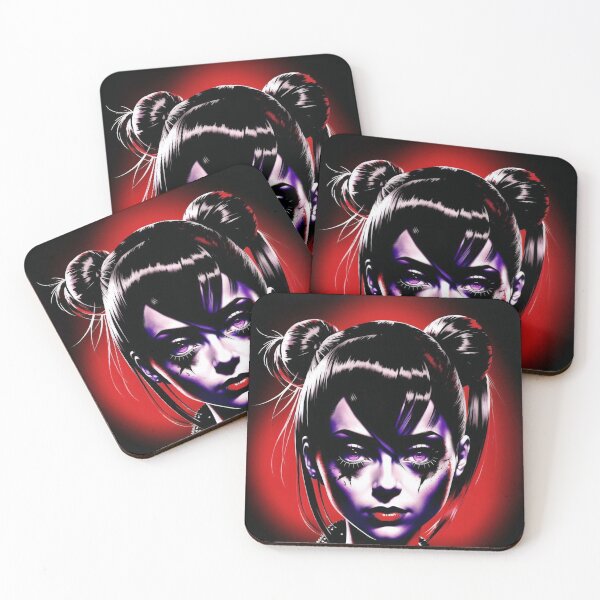 Item preview, Inkpunk girl artwork 6 designed and sold by PunkerLazar.