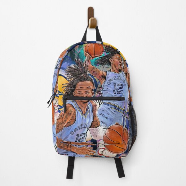 Basketball star Ja Morant 12 backpack men and women travel student school  bag