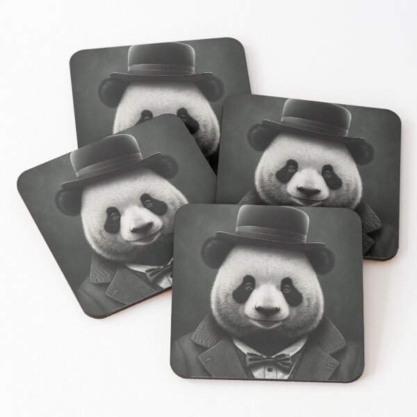 Item preview, Gentleman Panda #1 designed and sold by MichaelMayArt.