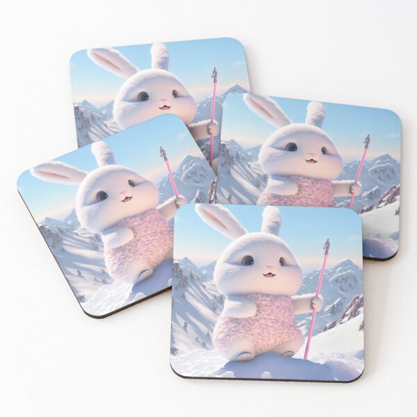 Item preview, the bunny that conquered the mountain. designed and sold by EnjoyDigitalArt.
