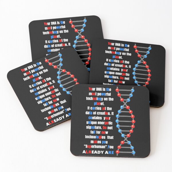 Item preview, Human DNA text superhuman designed and sold by Vesna7791.