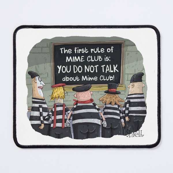 Item preview, Mime Club designed and sold by wanderingmelon.