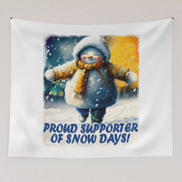 Item preview, Proud Supporter of Snow Days Long Sleeve T-Shirt designed and sold by The Third Eye  Shop.