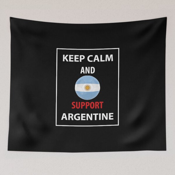 Item preview, Keep Calm And Support Argentine designed and sold by Mihirawa.