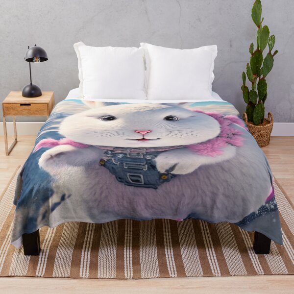 Item preview, bunnies love skiing too designed and sold by EnjoyDigitalArt.