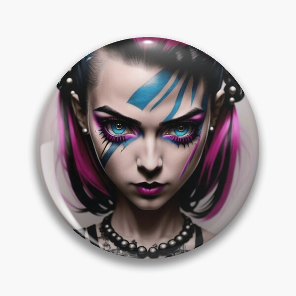 Item preview, Inkpunk girl artwork 7 designed and sold by PunkerLazar.