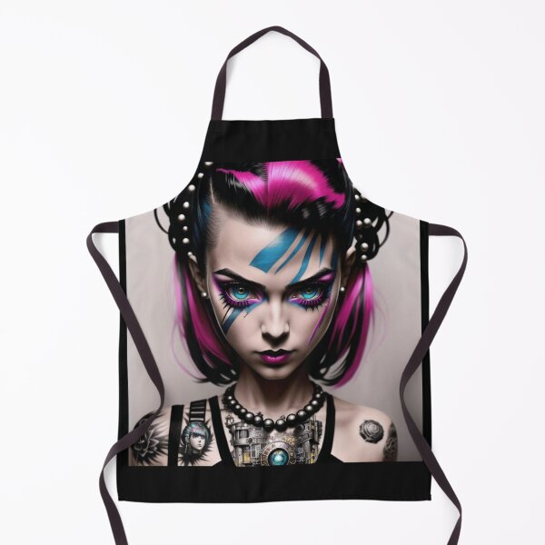 Item preview, Inkpunk girl artwork 7 designed and sold by PunkerLazar.