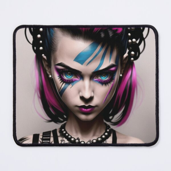 Item preview, Inkpunk girl artwork 7 designed and sold by PunkerLazar.