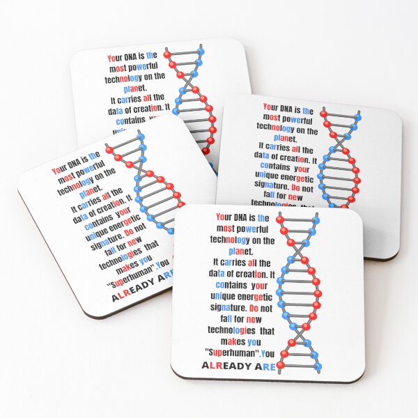 Item preview, DNA superhuman text design designed and sold by Vesna7791.
