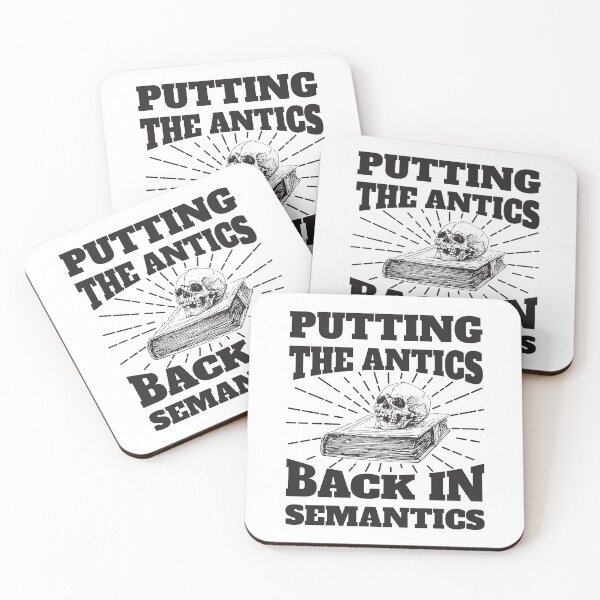 Item preview, Putting The Antics Back In Semantics Ver1 designed and sold by thecatcouch.