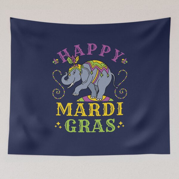 Item preview, Mardi Gras Elephant Carnival designed and sold by jaygo.