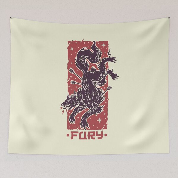 Item preview, Dire Wolf Fury designed and sold by Vendetta-art.