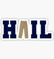 UMICH HAIL - Khaki Sticker