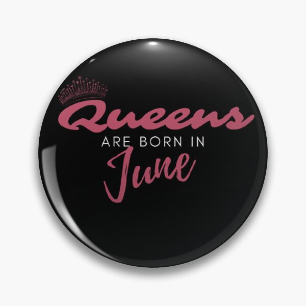 Item preview, Queens Are Born In June - June Birthday Quotes Aesthetic designed and sold by shellagrash.