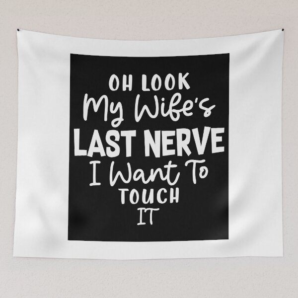 Item preview, OH LOOK MY WIFE'S LAST NEVER I WANT TO TOUCH IT T SHIRT designed and sold by KINGWANI.