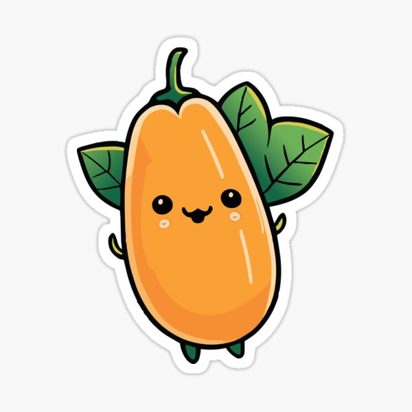 Cute Kawaii Papaya