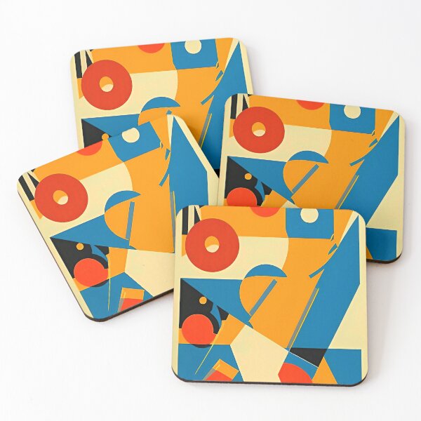 Item preview, Constructivism Bauhaus Style Postmodern Art designed and sold by Neo-Expression.