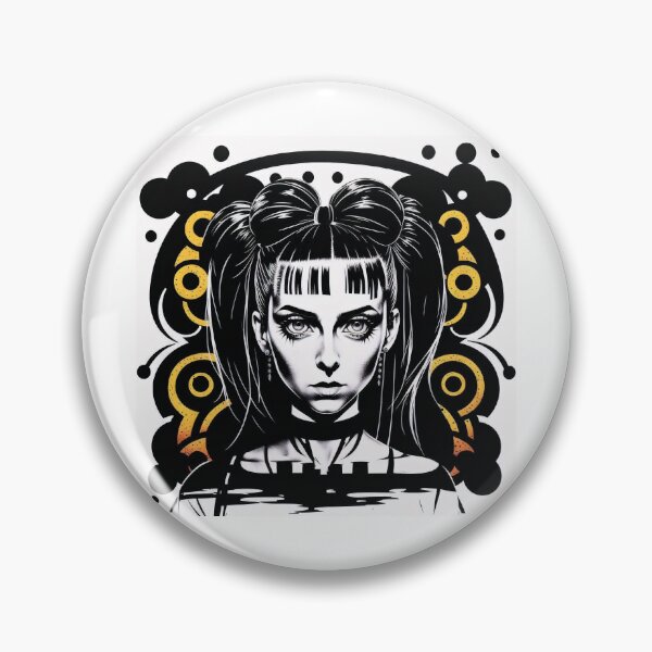 Item preview, Inkpunk girl artwork 8 designed and sold by PunkerLazar.