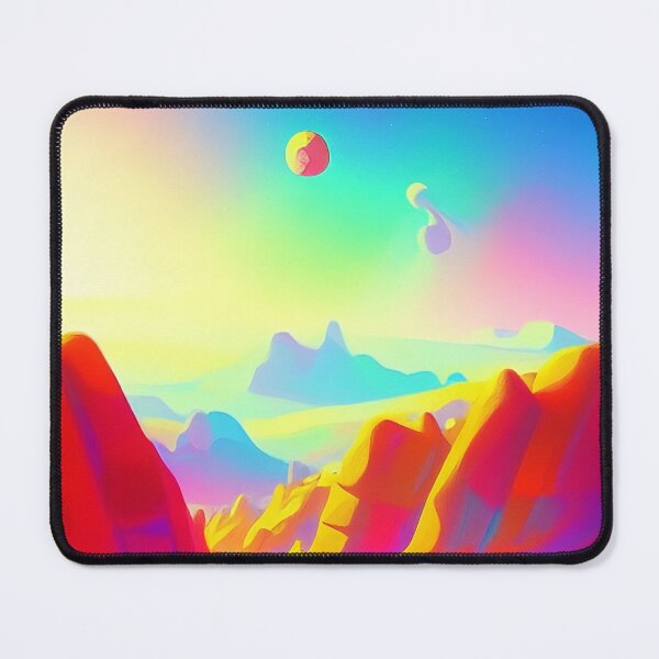 Item preview, Colorful surreal landscapes scenery with vibrant colors 56 designed and sold by vishalraifx.
