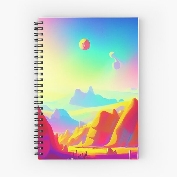 Item preview, Colorful surreal landscapes scenery with vibrant colors 56 designed and sold by vishalraifx.