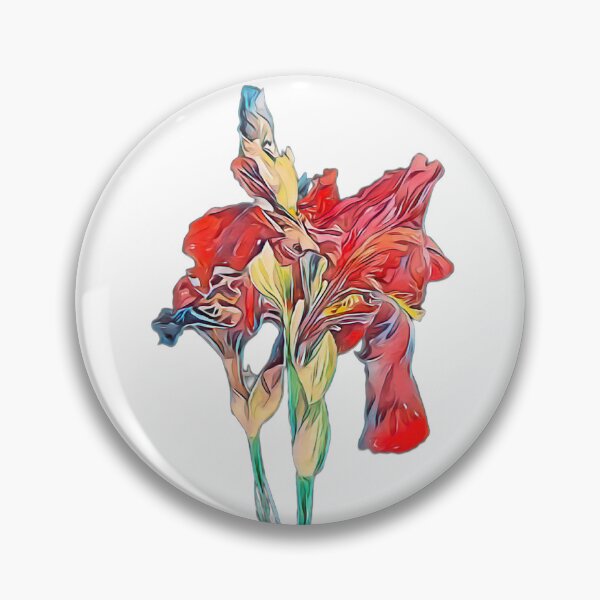 Item preview, Iris painting decor designed and sold by Gogodzy.