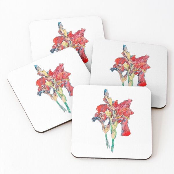 Item preview, Iris painting decor designed and sold by Gogodzy.
