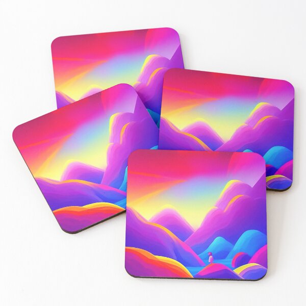 Item preview, Colorful surreal landscapes scenery with vibrant colors 57 designed and sold by vishalraifx.