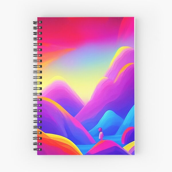 Item preview, Colorful surreal landscapes scenery with vibrant colors 57 designed and sold by vishalraifx.