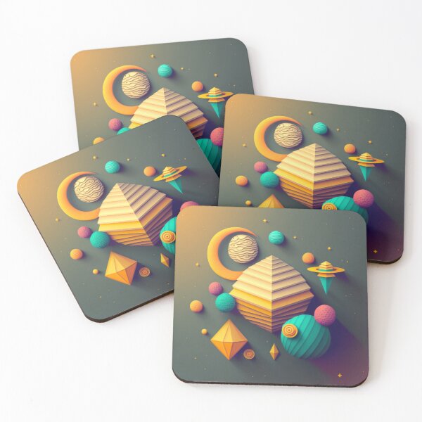 Item preview, Geometric Shape Origami Style Illustration designed and sold by woody-carrot.