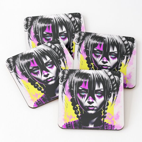 Item preview, Inkpunk girl artwork 9 designed and sold by PunkerLazar.