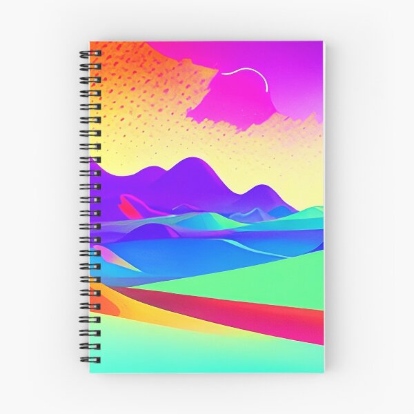 Item preview, Colorful surreal landscapes scenery with vibrant colors 58 designed and sold by vishalraifx.