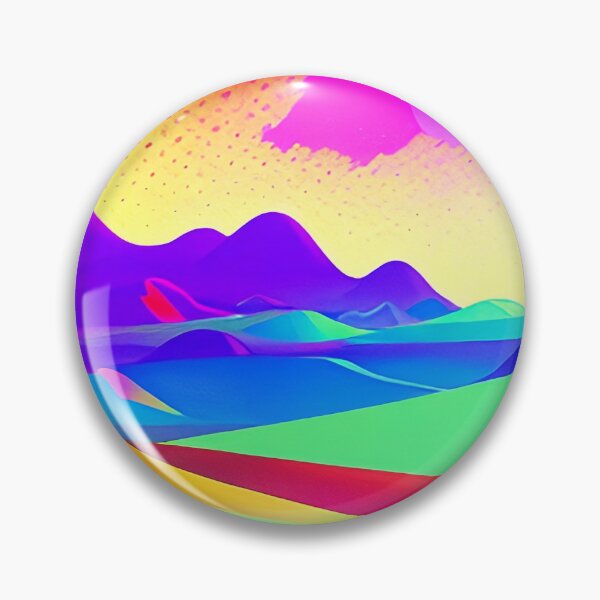 Item preview, Colorful surreal landscapes scenery with vibrant colors 58 designed and sold by vishalraifx.