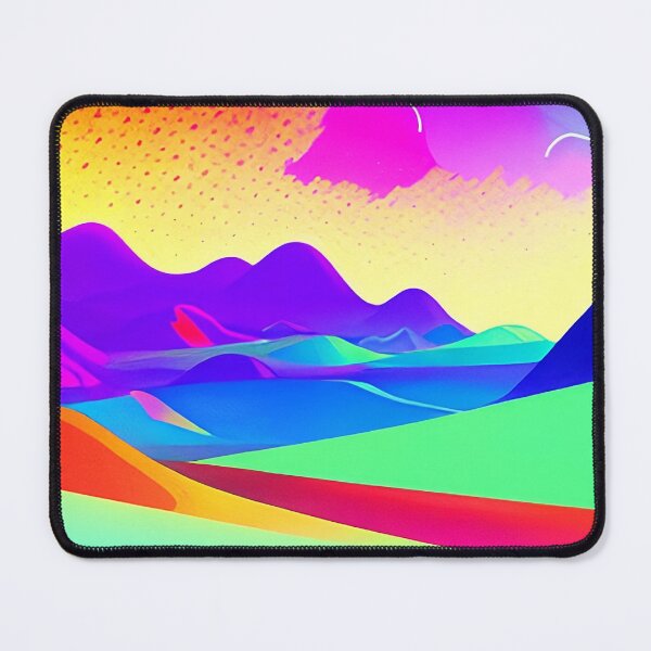 Item preview, Colorful surreal landscapes scenery with vibrant colors 58 designed and sold by vishalraifx.