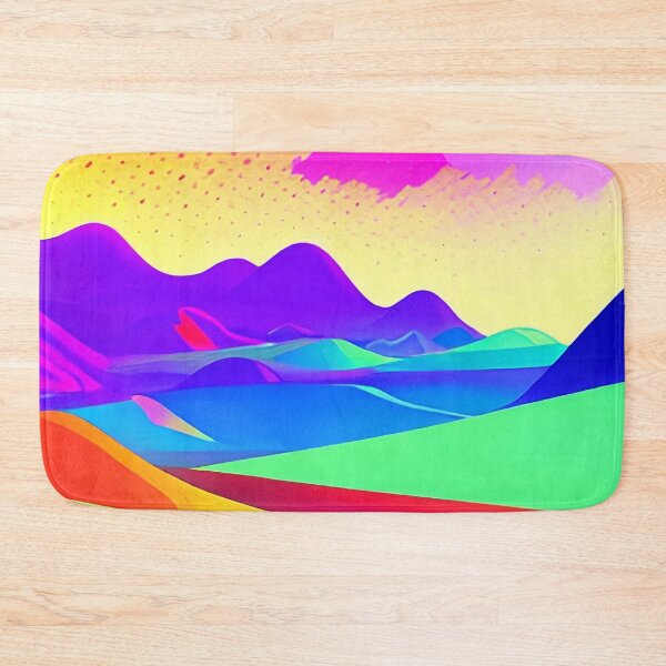 Item preview, Colorful surreal landscapes scenery with vibrant colors 58 designed and sold by vishalraifx.
