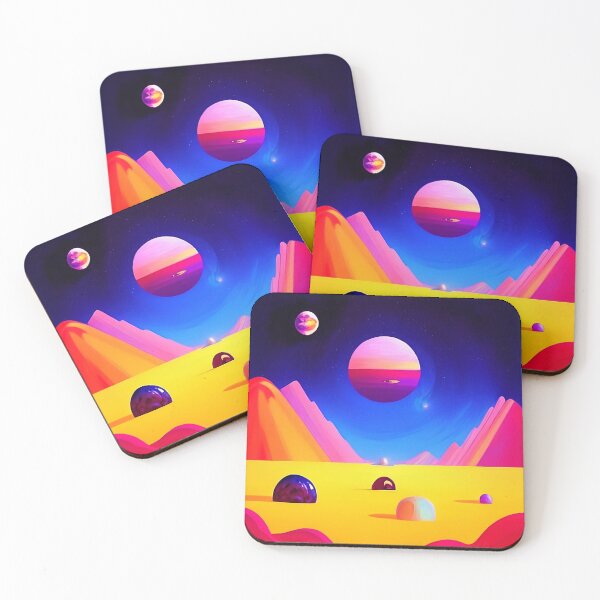 Item preview, Colorful surreal landscapes scenery with vibrant colors 59 designed and sold by vishalraifx.