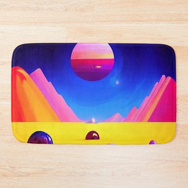 Item preview, Colorful surreal landscapes scenery with vibrant colors 59 designed and sold by vishalraifx.