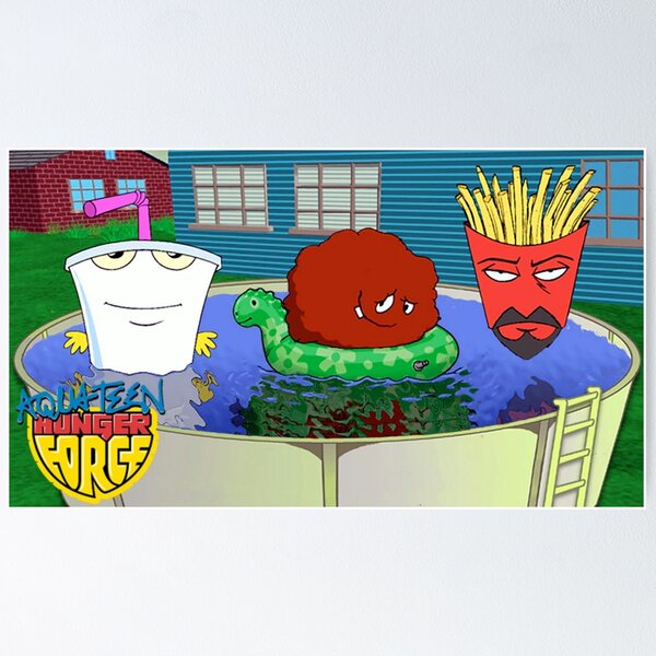Artikel-Vorschau von Aqua Teen Hunger Force - Drei Hauptfiguren, designt und verkauft von TheCosmicGnome.