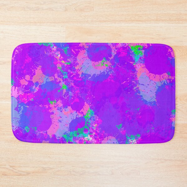 Item preview, Multicolor and Pink and Purple Tones Splashes of Paint Pattern Design designed and sold by theprintedclub.