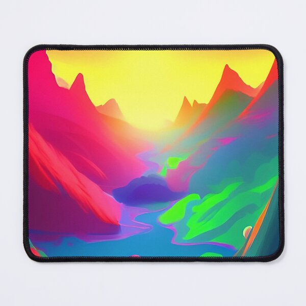 Item preview, Colorful surreal landscapes scenery with vibrant colors 60 designed and sold by vishalraifx.