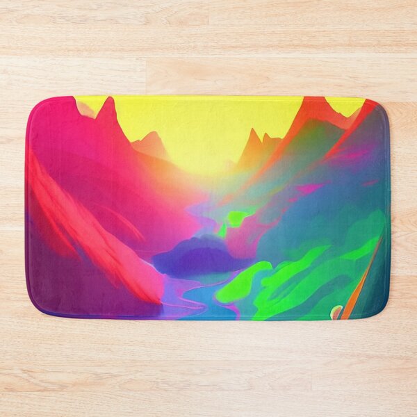 Item preview, Colorful surreal landscapes scenery with vibrant colors 60 designed and sold by vishalraifx.