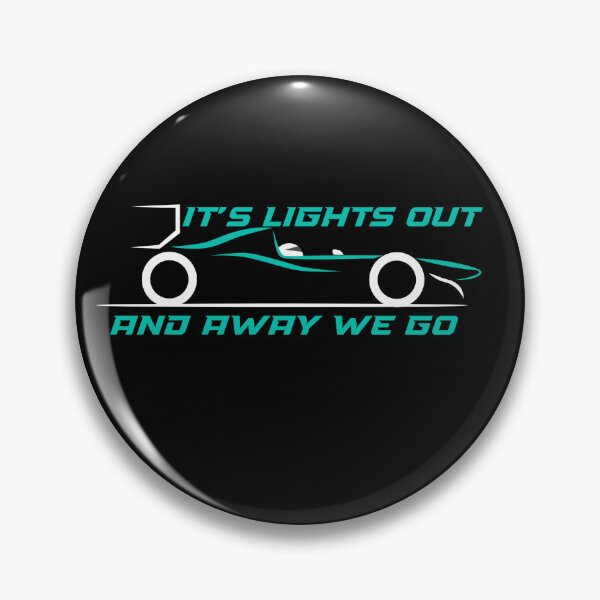 Item preview, It's Lights Out and Away We Go! - F1  designed and sold by CoolArtByMboya.