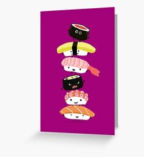 Sushi Stack Greeting Card