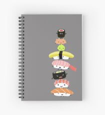Sushi Stack Spiral Notebook
