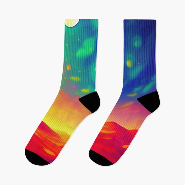 Item preview, Colorful surreal landscapes scenery with vibrant colors 61 designed and sold by vishalraifx.